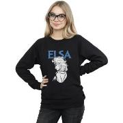 Sweat-shirt Disney Frozen Elsa Profile Sketch