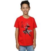 T-shirt enfant Disney Mulan Movie Sword Jump