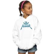 Sweat-shirt enfant Marvel The First Avenger Metal Logo