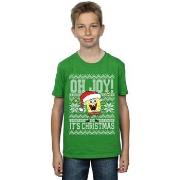 T-shirt enfant Spongebob Squarepants Oh Joy! Christmas