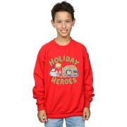 Sweat-shirt enfant Dc Comics Justice League Christmas Delivery