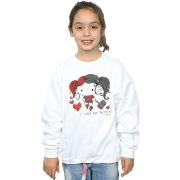 Sweat-shirt enfant Dc Comics Justice League I Love My Puddin'