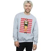 Sweat-shirt Elf Buddy Santa Scream