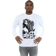 Sweat-shirt Corpse Bride Skull Logo