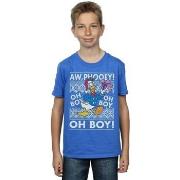 T-shirt enfant Disney Donald Duck Christmas Fair Isle