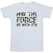 T-shirt enfant Disney May The Force