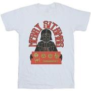 T-shirt enfant Disney Episode IV: A New Hope Merry Sithmas