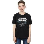 T-shirt enfant Disney The Last Jedi X-Wing