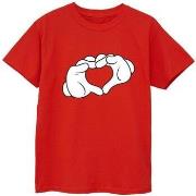 T-shirt enfant Disney Mickey Mouse Heart Hands