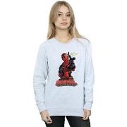 Sweat-shirt Marvel Hey You