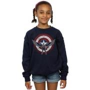 Sweat-shirt enfant Marvel Falcon And The Winter Soldier Captain Americ...