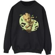 Sweat-shirt Marvel Guardians Of The Galaxy Groot Musical Notes