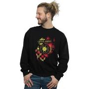 Sweat-shirt Marvel Captain Tartan Patch