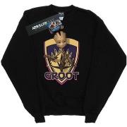 Sweat-shirt Marvel Guardians Of The Galaxy Groot Badge