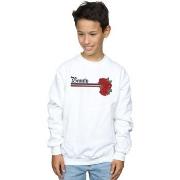 Sweat-shirt enfant Disney Beauty And The Beast Belle Stripes And Roses