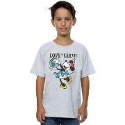 T-shirt enfant Disney Mickey Mouse Love The Earth
