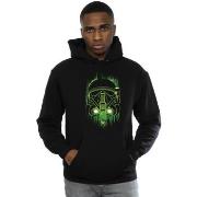 Sweat-shirt Disney Rogue One Death Trooper Green Helmet