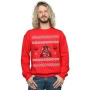 Sweat-shirt Disney Christmas Darth Vader Fair Isle