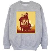 Sweat-shirt enfant Disney The Book Of Boba Fett New Boss