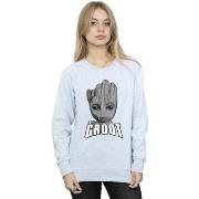Sweat-shirt Marvel Guardians Of The Galaxy Groot Face