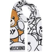 Echarpe Moschino Sciarpa Teddy Donna White M30778-M2950