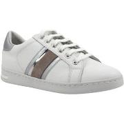 Chaussures Geox Jaysen Sneaker Donna White Silver D361BE085NFC0007