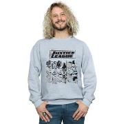 Sweat-shirt Dc Comics Justice League