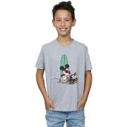 T-shirt enfant Disney Surf And Chill