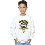 Sweat-shirt enfant Harry Potter Hufflepuff Toon Crest