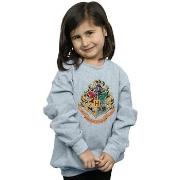 Sweat-shirt enfant Harry Potter Hogwarts Crest Gold Ink