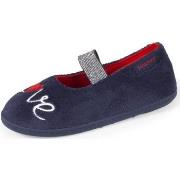 Chaussons enfant Isotoner Chaussons Ballerines love