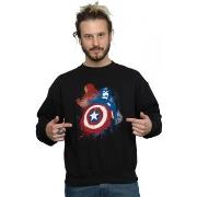 Sweat-shirt Marvel Captain America Civil War Painted Vs Iron Man