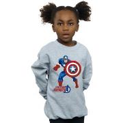 Sweat-shirt enfant Marvel Captain America The First Avenger