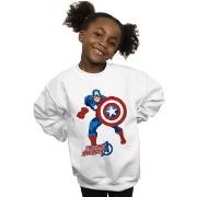 Sweat-shirt enfant Marvel Captain America The First Avenger