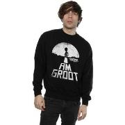 Sweat-shirt Marvel Guardians Of The Galaxy I Am Groot White