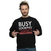 Sweat-shirt Marvel Busy Looking Deadcool