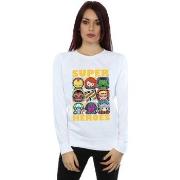 Sweat-shirt Marvel Kawaii Super Heroes