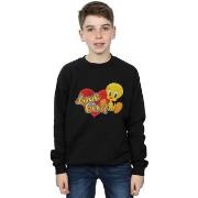 Sweat-shirt enfant Dessins Animés Tweety Pie Valentine's Day Love Bird