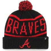 Bonnet '47 Brand 47 BEANIE MLB ATLANTA BRAVES CALGARY CUFF KNIT BLACK