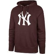 Sweat-shirt '47 Brand 47 HOODIE MLB NEW YORK YANKEES IMPRINT BURNSIDE ...