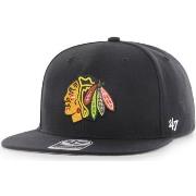 Casquette '47 Brand 47 NHL CAP CHICAGO BLACKHAWKS NO SHOT CAPTAIN BLAC...