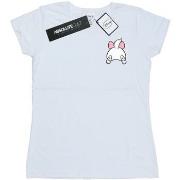 T-shirt Disney Aristocats Marie Backside Breast Print