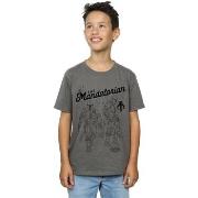 T-shirt enfant Disney The Mandalorian Hunter Profile