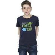 T-shirt enfant Disney The Mandalorian May The Force Be With You