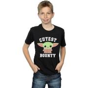 T-shirt enfant Disney The Mandalorian Cutest Bounty