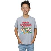 T-shirt enfant Disney Mickey Mouse And FriendsWinter Wishes