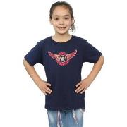 T-shirt enfant Marvel Captain Wings Patch