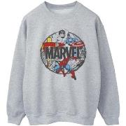 Sweat-shirt Marvel Character Circle