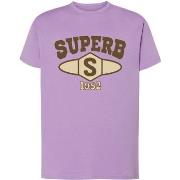 T-shirt Superb 1982 SPRBCA-2201-LILAC