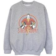 Sweat-shirt enfant Dc Comics Shazam Retro Circle Distressed